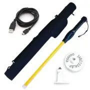 HEAVY DUTY CATTLE LIVESTOCK & PET PORTABLE NLIS EAR TAG & MICROCHIP STICK READER