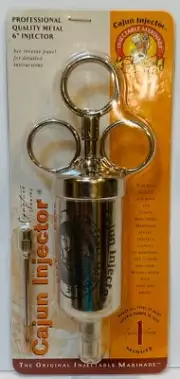 The Original Cajun Injector Marinade Tool NIB
