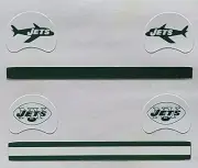 1963 and 1964 Jets Custom Gumball Mini Helmet Decals