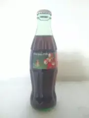 1995 Christmas 8 oz Coca Cola Coke Bottle unopened