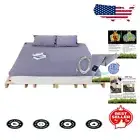 Premium Grounding Bed Sheet 75"x54" - Soft Organic Cotton, Wellness Benefits