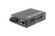Fibre Media Converter 100MB Speed SM Dual Fibre SC 20km Supports LFP Function