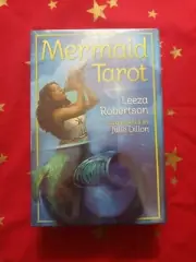 Mermaid Tarot KIT Deck Cards & Book Set Wiccan Pagan Metaphysical