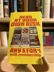 SCIENCE FICTION BOOK CLUB PAMPHLET 80S EPHEMERA STEPHEN KING DUNE