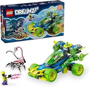LEGO DREAMZzz 2in1 Mateo and The Z-Blob Action Race Car to Motorbike Toy for 8+ Year Old Boys & Girls, Vehicle Building Construction Set with a Kids Toy Spider Figure and 2 Minifigures 71491