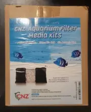 CNZ Aquarium Filter Media Double Pack Activated Carbon Bio Ball Ceramic