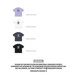 【PARAGRAPH】S10 NO.34 DELIVERY SERVICE TEE 短T (NAVY 深藍色) 化學原宿