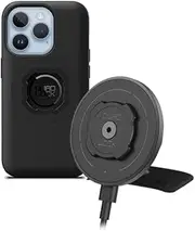 Quad Lock Adhesive Dashboard/Console Car Phone Holder Kit with MAG Wireless Charging Head V2 and MAG Phone Case for iPhone 14 Pro
