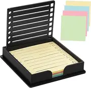 UTHCLO Note Pad Holder Sticker Label Dispenser Shipping Label Organizer Plastic Sticker Dispenser Organizer