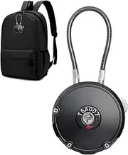 [Generic] Outdoor Combination Padlock: 4 Digit Resettable Padlock for School Lockers, Gym Lockers, Tool Boxes & Suitcases | Luggage Code Padlock,