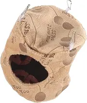 Mipcase Hamster Hammock Hamster Accessories Beds Guinea Plush Indoor Chinchilla Small Bed House Bedding Pig Pet Breaker Squirrel Hammock Hamster Sleeping Bed Diamond Fleece