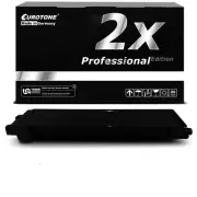 2x per Cartridge Black for Utax CDC-5520 206-ci CDC-5525