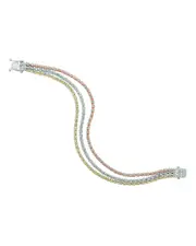 Le Vian 14K & Platinum 3.74 ct. tw. Diamond Tricolor Bracelet