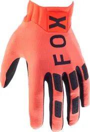 FOX Flexair 2023 Motocross Gloves, black-orange, Size M for Men Black Orange