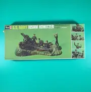 Vintage Revell U.S. Army 105MM Howitzer Kit #H-555:130 1/40 1967 Sealed