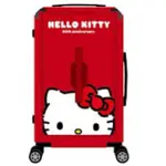 全新~HELLO KITTY 50週年24吋運動行李箱