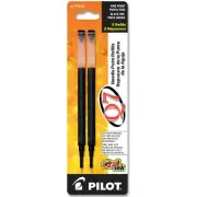 77245 Pilot Q7 Gel Needle Point Pen Refill, Black Ink, Fine Point, 3 Packs of 2