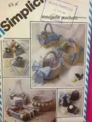 Simplicity Sewing Pattern 5743 String Quilted Dresser Accessories One Size Uncut