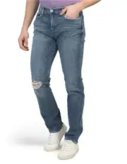 True Religion Geno Renegade Relaxed Slim Fit Jean in Tune in Rips Size 32