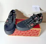 Vans Old Skool Glow Frights Black Glow In Dark Mens Size 6.5 VN0A5KRF8MG NIB