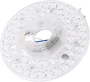 Ceiling Fan Light Replacement Panel LED Ceiling Fan Retrofit Kit 4.92 Inch 18W 3CCT Dimmable with Magnetic Attachment Design for Easy Installation (#2)