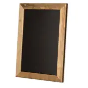 Ilyapa Framed Chalkboard Sign - 10x14 or 12x16 Inch Sizes - Rustic
