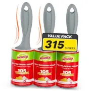4X Extra Sticky Lint Roller for Pet Hair, Lint Rollers 315 Sheets Mega Value