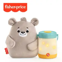 在飛比找PChome24h購物優惠-【奇哥】Fisher-Price 費雪 安撫小熊奶瓶投影夜燈