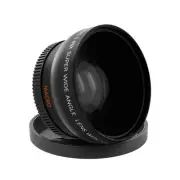 52mm 0.43X Wide angle Lens For Nikon 18-55mm, 55-200mm, 50mm f/1.8D Lenses