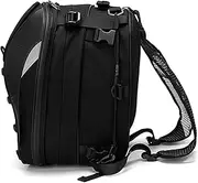 Motor Pannier Bag Dual Use Waterproof Helmet Bag Motorcycle Tail Bag Bag Large Capacity Rider Backpack Motorbike Accessories Motorbike Travel Bag