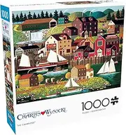 Buffalo Games - Charles Wysocki - The Cambridge - 1000 Piece Jigsaw Puzzle for Adults Challenging Puzzle Perfect for Game Nights - Finished Size 26.75 x 19.75