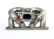 44MM WG EXHAUST TURBO MANIFOLD FOR HONDA / ACURE B16/B18 B-SERIES T3 RAM HORN (for: Honda)