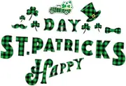 BESPORTBLE 1 Patrick's Day Decals Cute Car Fridge Decor Hat Design for Memory Fridge Decors and Patrick's Day Stickers