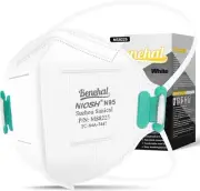 Benehal~50 Pack - NIOSH Approved N95 Mask Particulate Respirators~N95 Face Masks