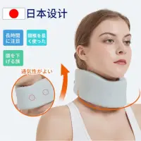 在飛比找momo購物網優惠-【拓生活】日本頸托護頸枕 護頸套 頸部支撐 天鵝頸矯正脖子套