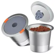 Noalto Reusable K Cups and Coffee PodsUniversal stainless steel k Cups for Ke...