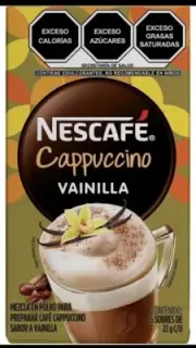 NESCAFE INSTANT CAPPUCCINO/VANILLA FLAVORED/CAFE CAPPUCCINO SABOR VAINILLA ⚡️