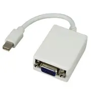 [GC-MDPVGA] 20cm Mini DisplayPort DP 20-pin to VGA 15-pin Male to Female Adapter Cable