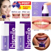 1/5X Hismile V34 Colour Corrector Teeth Whitening Tooth Stain Removal Toothpaste