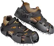 [Generic] Crampons for Hiking Boots,32-Spikes Anti Slip Traction Cleats | Traction Ice Cleats Snow Grips for Boots Shoes, Snow and Ice Traction