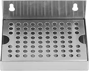 Kegerator Beer Drip Trays,Stainless Steel Wall Mounted Beer Drip Tray, Stainless Steel Drip Tray for Homebrew Kegging Draft Beer