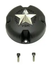 MSA Flat Black Wheel Cap (Fits MSA M12-M36 wheels)