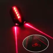 Bicycle Laser Tail Light Projection Parallel Line Laser Laser Tail Light Mountai