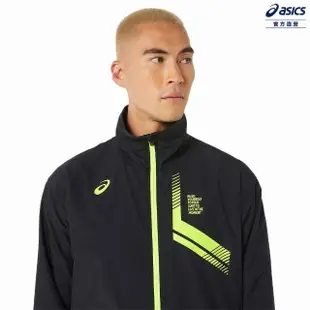 【asics 亞瑟士】平織外套 男款 訓練 服飾(2031D590-002)