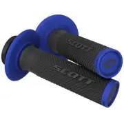 Scott SX II Black/Blue Lock Lock On Grips
