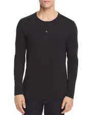Atm Anthony Thomas Melillo Long Sleeve Henley - Exclusive