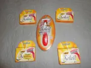 LOT BIC SOLEIL WOMEN RAZOR & 18 CARTRIDGES WITH SHOWER HOLDER