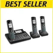 Expandable DECT 6.0 Cordless Phone with Digital Answering System - Metallic Blue