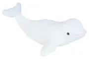 Cuddlekins Mini Whale Beluga Plush Toy