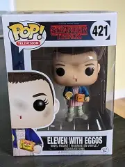 Eleven With Eggos 421 Funko Pop - Stranger Things